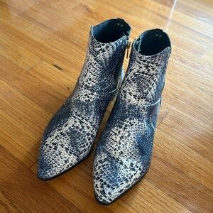 Calvin Klein ankle cowboy boots size 9